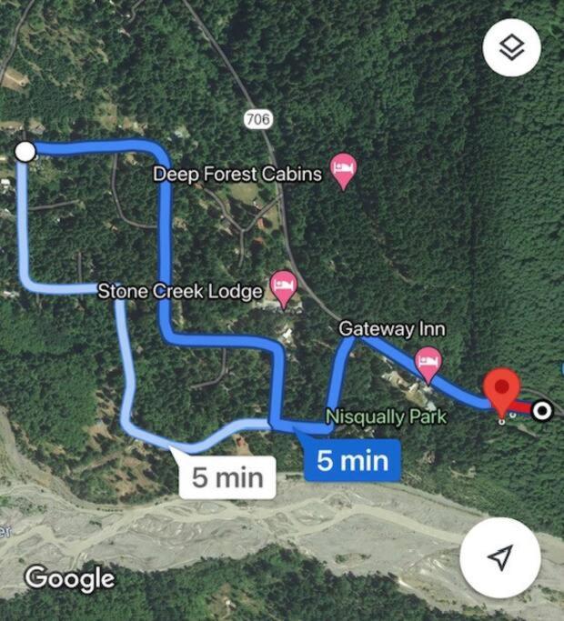 New Tiny Home Steps Away From Mt. Rainier Ashford Εξωτερικό φωτογραφία